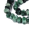 Natural Fuchsite Beads Strands G-N327-05-30-3