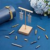 140Pcs 14 Styles Brass Slide On End Clasp Tubes KK-PH0009-90-5