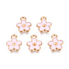Alloy Pendant Rhinestone Settings ENAM-S121-098B-3
