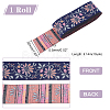 10 Yards Ethnic Style Embroidery Polyester Ribbons OCOR-WH0067-77B-3
