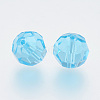 Imitation Austrian Crystal Beads SWAR-F021-8mm-202-3
