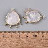 Natural Quartz Crystal Chandelier Component Links G-Q606-50G-3