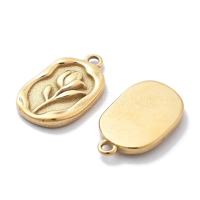 PVD Vacuum Plating 304 Stainless Steel Pendants STAS-R130-55G-1