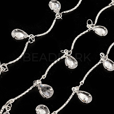Brass Curved Bar Link Chains CHC-M025-39S-1