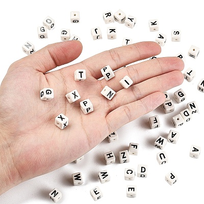 20Pcs Porcelain Beads PORC-FS0001-08B-1