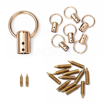Alloy Swivel Clasps PALLOY-Z003-03G-1