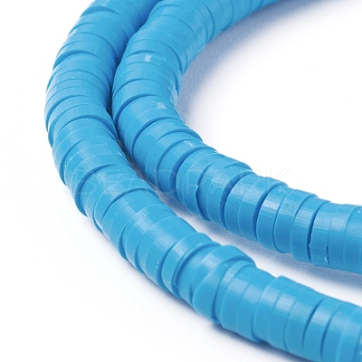 Handmade Polymer Clay Beads CLAY-R067-4.0mm-33-1