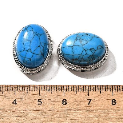 Synthetic Turquoise Multi-Strand Links KK-M304-02P-11-1