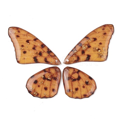 Translucent Resin Pendants Set RESI-G063-01A-1