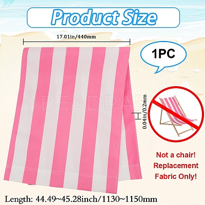 Stripe Chair Cloth Canvas AJEW-WH20002-25A-04-1