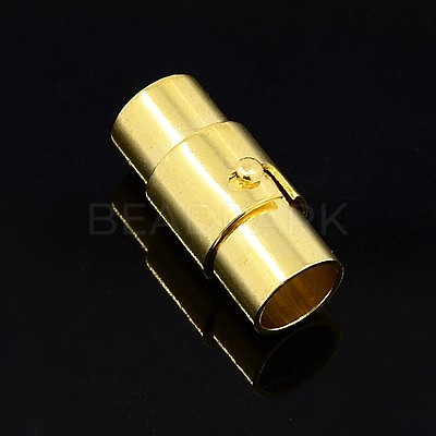 Brass Locking Tube Magnetic Clasps MC076-M-1