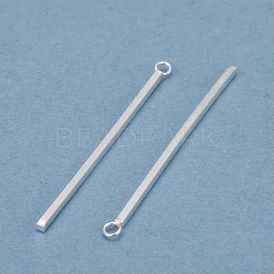 304 Stainless Steel Pendants STAS-P186-05S-43mm-1