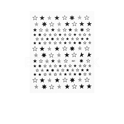 Nail Art Stickers Decals MRMJ-S057-001C-1