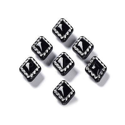 Opaque Acrylic Beads OACR-G016-10-1