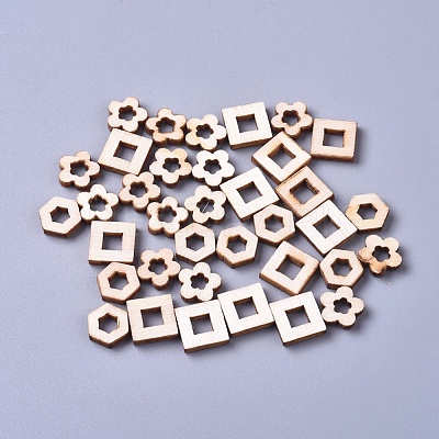 Poplar Wood Linking Rings WOOD-D021-05-1