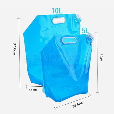 Plastic Outdoor Water Bag AJEW-CN0006-39A-1