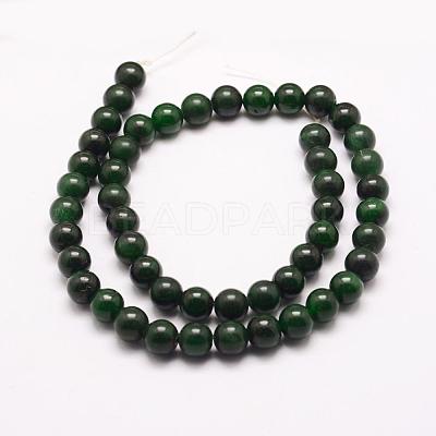 Natural Taiwan Jade Beads Strands G-E380-04-10mm-1