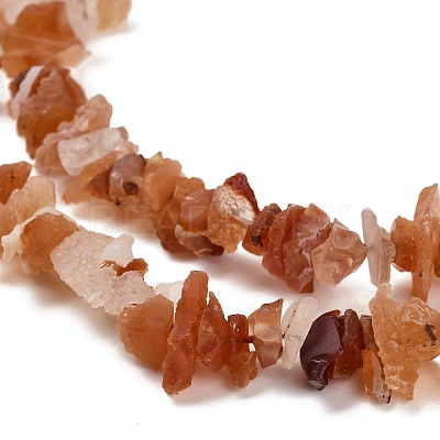 Natural Fire Opal Beads Strands G-C253-03-1