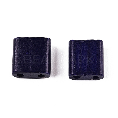 2-Hole Baking Paint Glass Seed Beads SEED-S023-17C-14-1