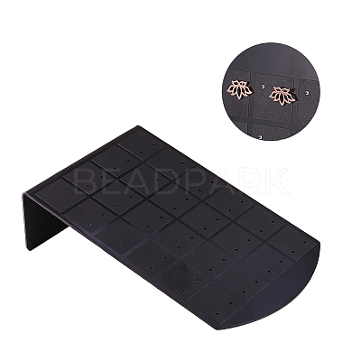 48 Holes Acrylic Earring Display EDIS-WH0003-01-1