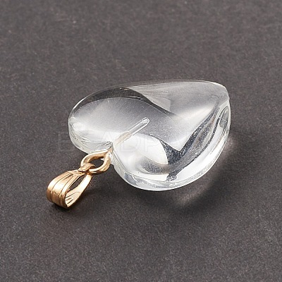 Spray Painted Glass Pendants LS-X-GLAA-N035-016-A03-1