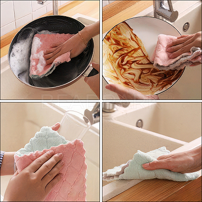 Rectangle Fibre Cleaning Cloth FIND-WH20012-30C-1