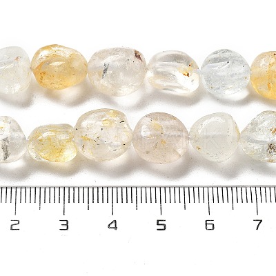 Natural Topaz Beads Strands G-C179-F04-01-1