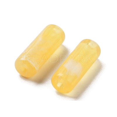 Opaque Acrylic Beads OACR-Q196-03E-1