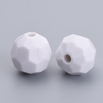 Opaque Acrylic Beads SACR-S300-05B-01-1