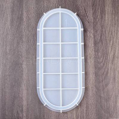 DIY Oval Storage Tray Silicone Molds DIY-B076-02E-1