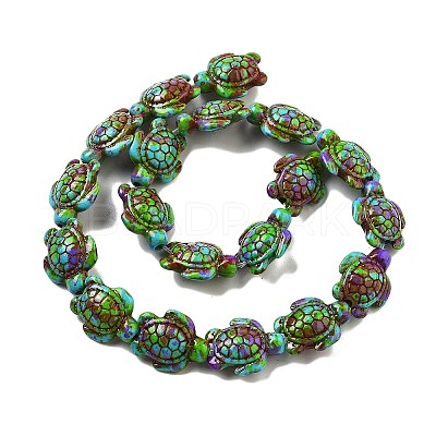 Synthetic Turquoise Dyed Beads Strands G-P507-05L-1