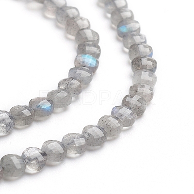 Natural Labradorite Beads Strands G-E560-C08-4mm-1