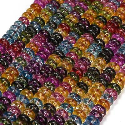 Dyed Imitation Gemstone Glass Beads Strands GL-Z001-03A-10-1
