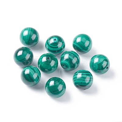 Natural Malachite Beads G-E557-13C-1