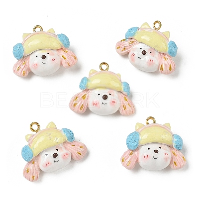 Handmade Polymer Clay Pendants PY-CBABDB7-11C-1