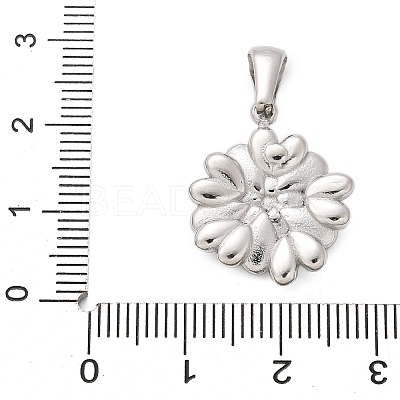 304 Stainless Steel Pendants STAS-Q349-01G-P-1