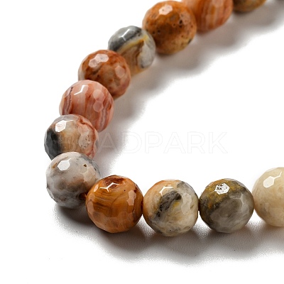 Natural Crazy Lace Agate Beads Strands G-E571-36B-1