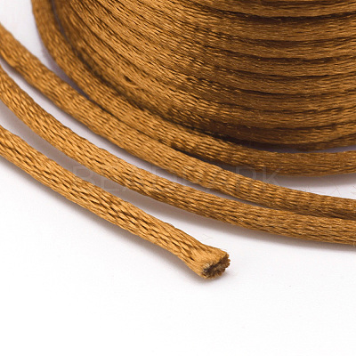 Nylon Satin Rattail Cords NWIR-L006-2mm-30-1