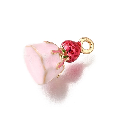 Alloy Enamel Charms ENAM-D303-03G-03-1