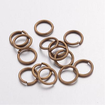 Brass Open Jump Rings X-JRC8MM-AB-1