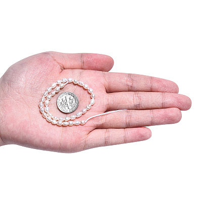 Natural Cultured Freshwater Pearl Beads Strands PEAR-N012-03I-1