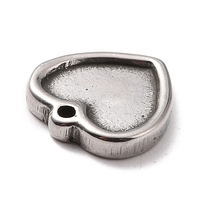 Non-Tarnish 304 Stainless Steel Charms Cabochons Settings STAS-B024-67P-1