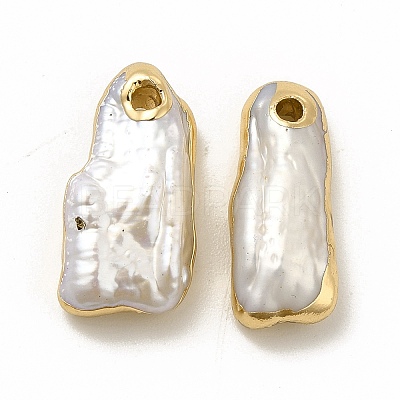 Baroque Natural Keshi Pearl Pendants PEAR-P004-20KCG-1