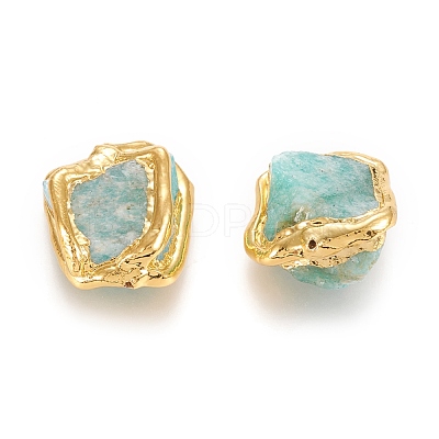 Raw Rough Natural Amazonite Beads X-G-P439-F04-1