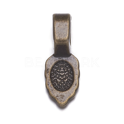 Tibetan Style Pendant Bails X-MAB3357Y-1