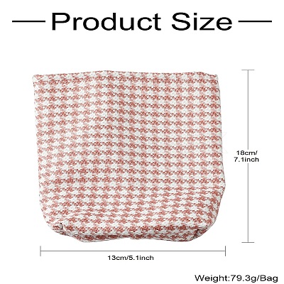 Cloth Tartan Gift Candy Drawstring Bags ST-CJ0003-01A-1