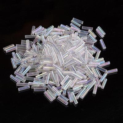 Glass Bugle Beads SEED-E001-12mm-161-1
