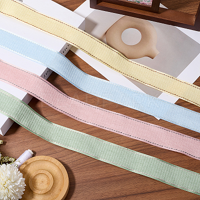 Double Face Polyester Velvet Ribbon SRIB-WH20020-040B-03-1