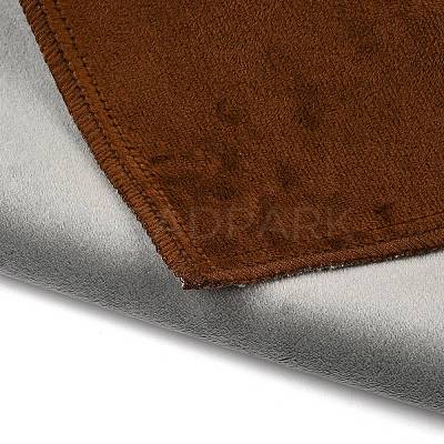 Velvet Silver Polishing Cloth for Jewelry AJEW-R006-02B-1
