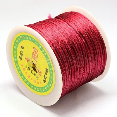 Nylon Satin Rattail Cords NWIR-R025-1.5mm-122-1